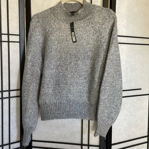 NWT Banana Republic Gray Crew Neck Eco sweater. Size Medium.